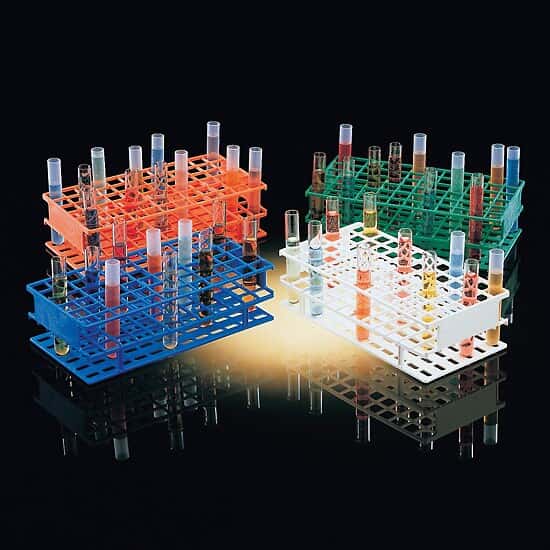 Thermo Scientific Nalgene 5970-0020 Unwire test tube rack for 20-mm tubes, white
