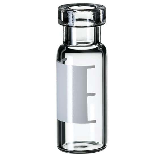 Thermo Scientific SureSTART™ Certified Snap Cap Autosampler Vials, Clear Glass, Level 3, 2 mL; 100/PK