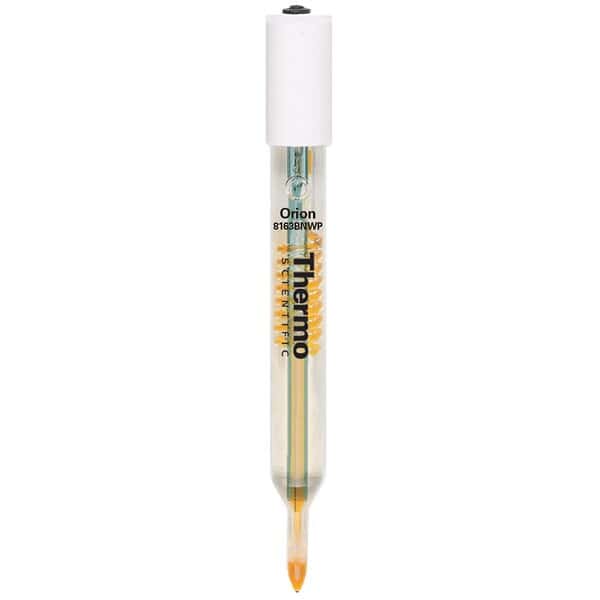 Thermo Scientific 8163BNWP pH Probe, Refillable/DJ/Glass/Spear-Tip; BNC