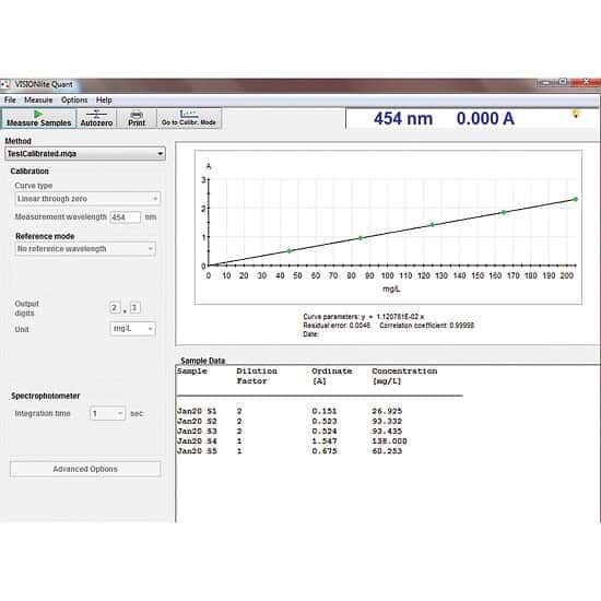 Thermo Scientific Genesys 834-091300 Software; for Spectrophotometers
