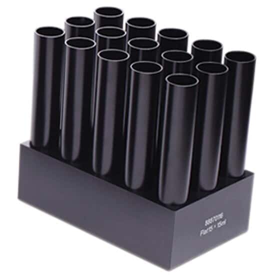 Thermo Scientific 88870116 Flat Bottom Block for Dry Block Heaters, 15 ml Tube Openings