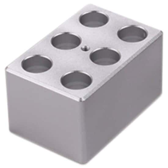 Thermo Scientific 88871104 Block 2.0 ml Tube, 6 Openings, for Use with Compact Dry Blocks