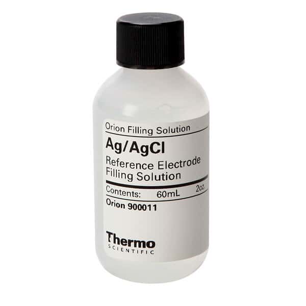 Thermo Scientific 900011 Electrode fill solution, 4 M KCl with Ag+ 5/cs