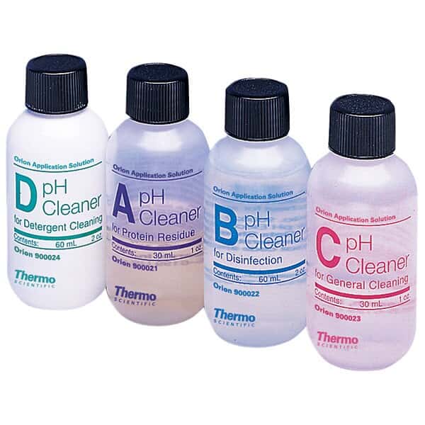 Thermo Scientific 900024 pH electrode cleaning solution D, 4 x 60 mL