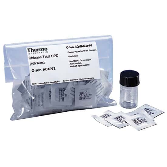 Thermo Scientific AC4P72 Total Chlorine Reagent, 100 Pk from ColeParmer
