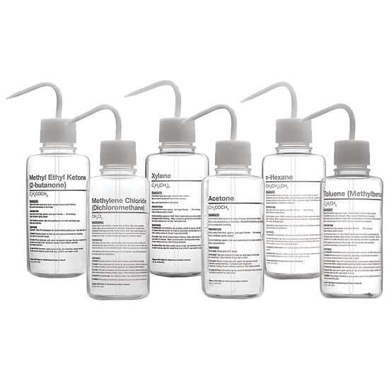 Thermo Scientific Nalgene RTU Safety Wash Bottles 500 mL Xylene FEP; 4