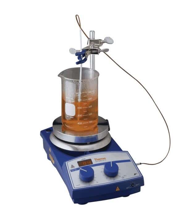 Thermo Scientific RT stirring hot plate, round top, stainless steel, 5