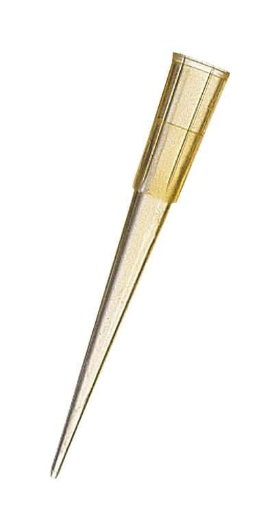 Thermo Scientific A22091PRX Molecular Bioproducts Universal Fit Pipette Tips, 200 uL, Yellow; 10 Racks x 96 Tips