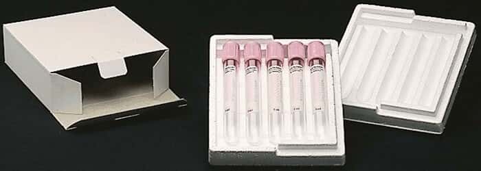 ThermoSafe 341 Shipper, 8 Tube Mailer, 16 x 103mm tubes, 50/cs
