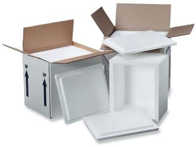 ThermoSafe 649 Large-Capacity Shipper, 9.5 x 7.5 x 5.6, 1/Pk