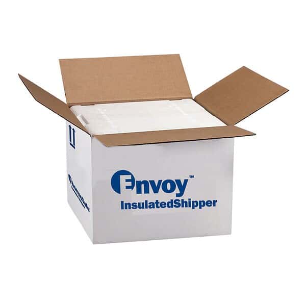 ThermoSafe ERSS1LEU Insluated Summer Packout Shipper, 30 hr, 10.5 x 8.75 x 4 in