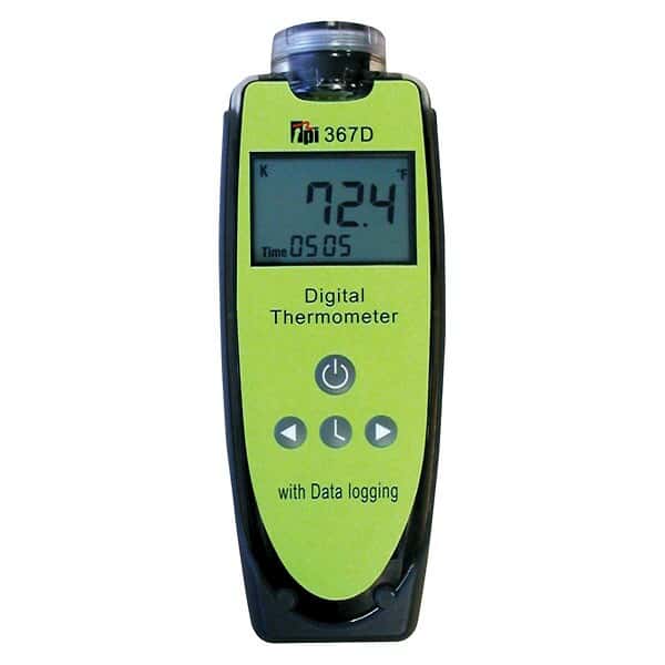 TPI 367DA367 Waterproof Themocouple and Thermistor Datalogger Thermometer