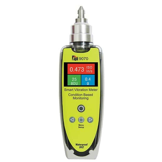 TPI 9070 Vibration Meter; Iso2/10 Hz to 1Khz, G2 Hz to 3 Khz