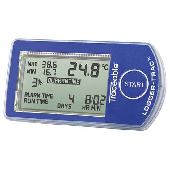 Always in Stock Traceable Temperature Data Logger with Calibration