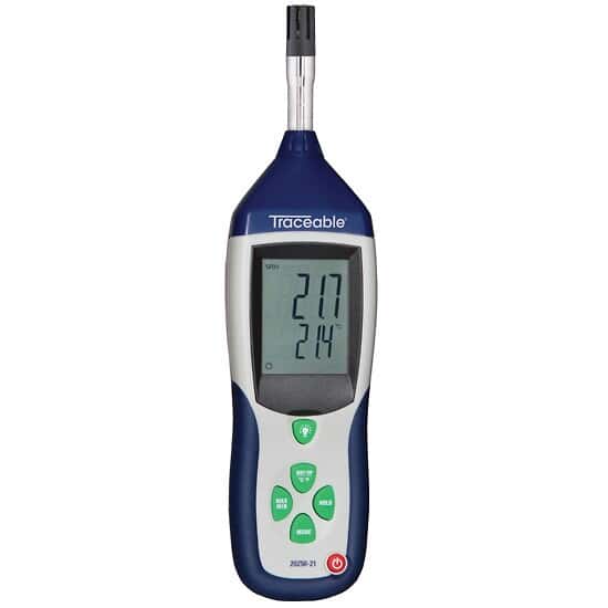 Always in Stock Traceable Calibrated Professional Thermohygrometer