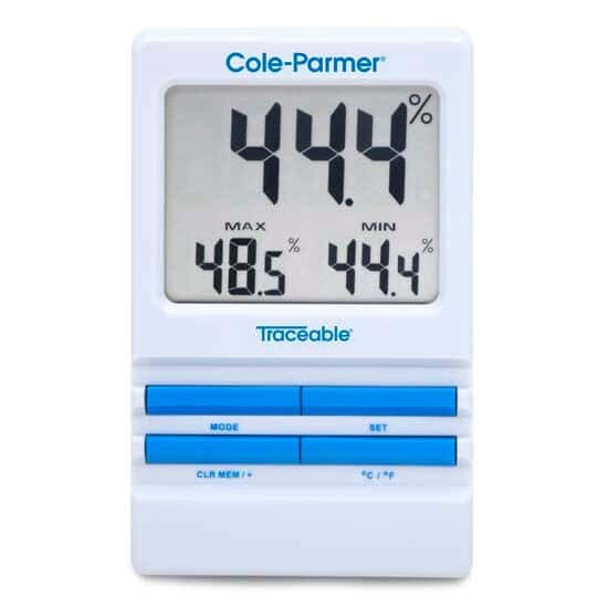 Traceable Thermohygrometer with Alarm; Ambient Sensor