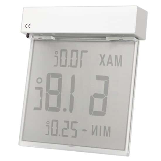 Big-Digit See-Thru Digital Thermometer; Celsius