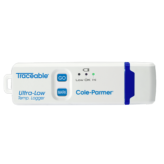 Traceable Multi-Use Ultra-Low Temperature/Dry Ice Data Logger