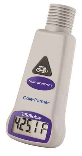 Traceable Noncontact Tachometer with Red LED 