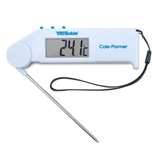 Traceable Flip-Stick Thermometer Ultra; ±0.3°C Accuracy at Tested Points