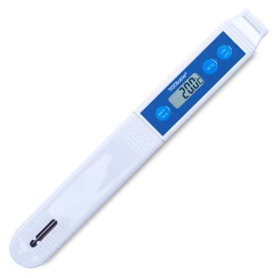 Waterproof Food Thermometer; ±1.5 °C Accuracy