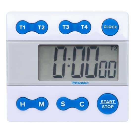Always in Stock - Traceable Four-Channel Alarm Timer from