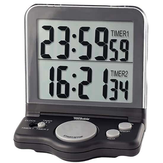 Always in Stock - Traceable Jumbo Timer with Calibration