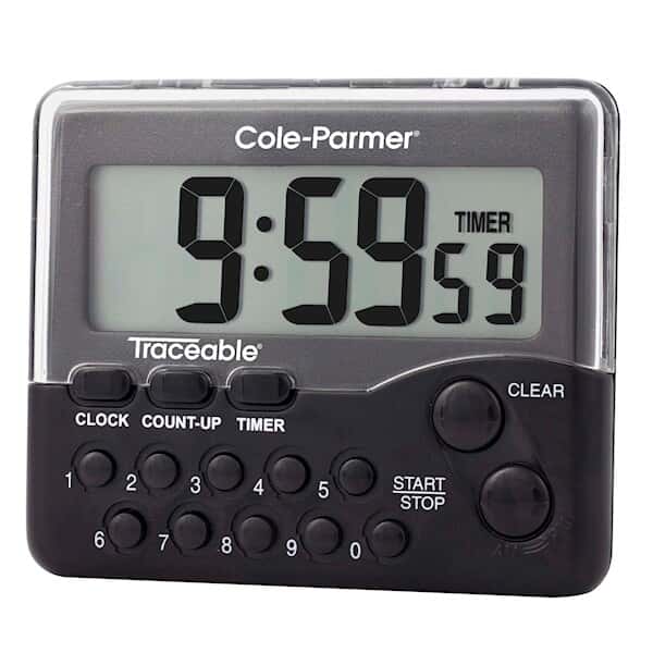 Traceable Triple-Purpose Timer