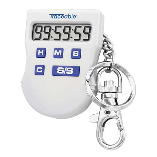 Traceable Clip-On/Key Chain Single-Channel Digital Timer 