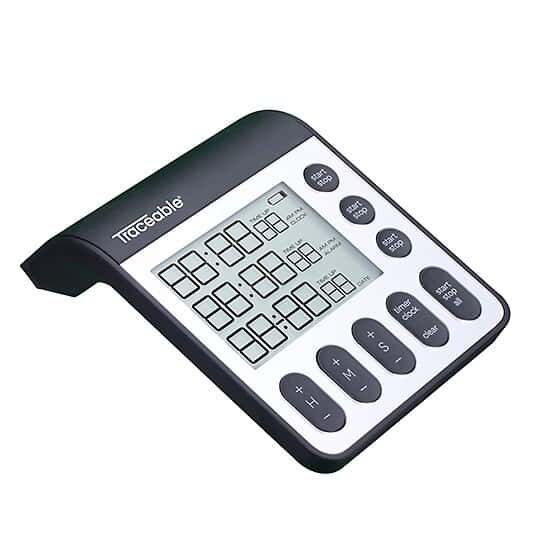 Three-Channel Benchtop Timer with Antimicrobial Protection