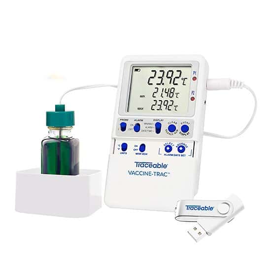 Traceable Vaccine-Trac™ Data Logger Bundle for Vaccine Monitoring