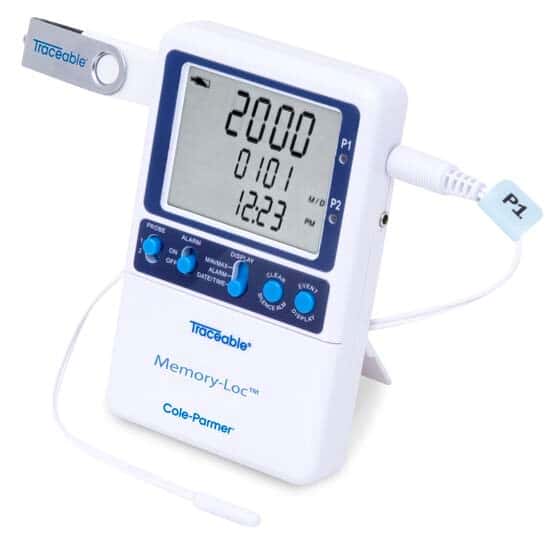 Datalogging Thermometer; 1 Bullet Probe