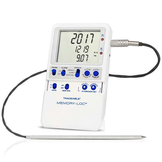 Datalogging Cryogenic Thermometer; 1 Stainless Steel Probe