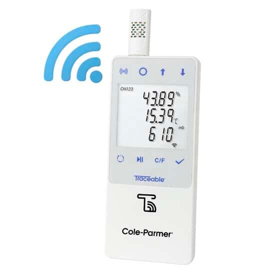 Traceable Barometric/Temperature/Humidity Wi-Fi Data Logger Compatible with TraceableLIVE® Cloud Service