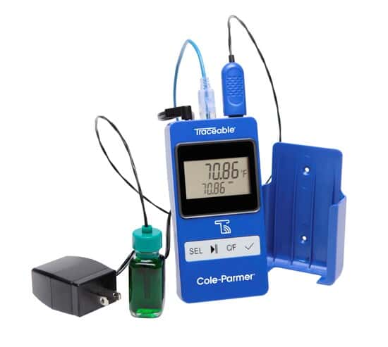 Ethernet Smart Data Logging Refrigerator/Freezer Thermometer Compatible with TraceableLIVE® Cloud Service