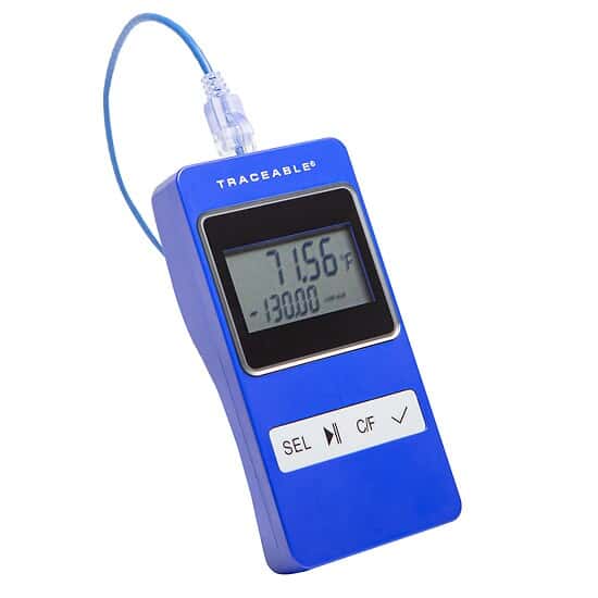 Ethernet Smart Data Logging Wide-Range Thermometer Compatible with TraceableLIVE® Cloud Service