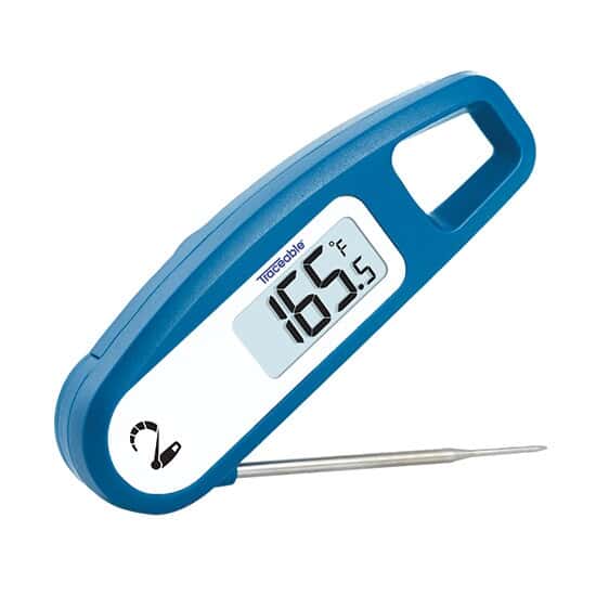 Traceable Folding Stem Thermometer, NSF-Certified; 2.8