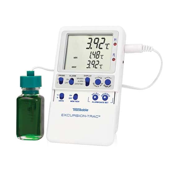Traceable ExcursionTrac™ Calibrated Data Logging Thermometer; 1 Bottle