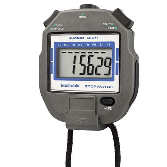 Always in Stock - Traceable Big-Digit Stopwatch from Cole-Parmer