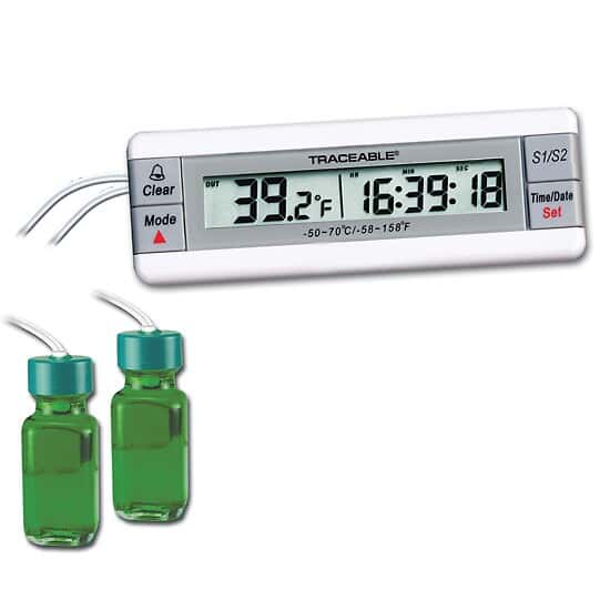 Always in Stock Traceable TwoChannel Digital Thermometer with
