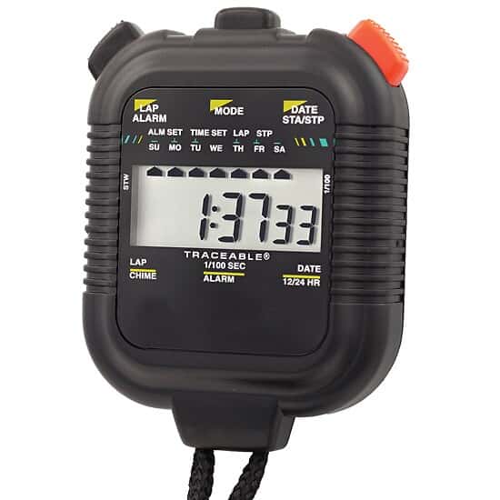 Traceable SingleEvent Digital Stopwatch with Calibration from Cole