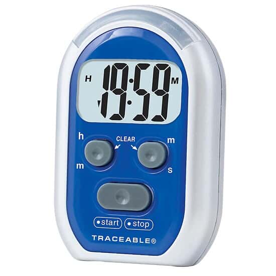 Traceable Vibrating Digital Timer with Calibration from ColeParmer