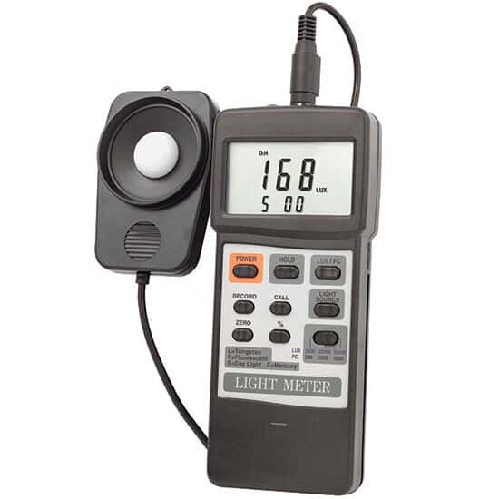 Always in Stock Traceable Calibrated Light Meter with RS232 Output