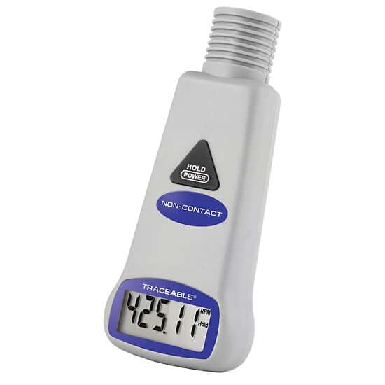 Always in Stock Traceable Tachometer with Calibration; Laser from