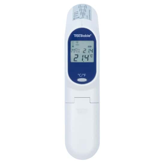 Traceable IR Gun Thermometer with Laser and Calibration from Masterflex