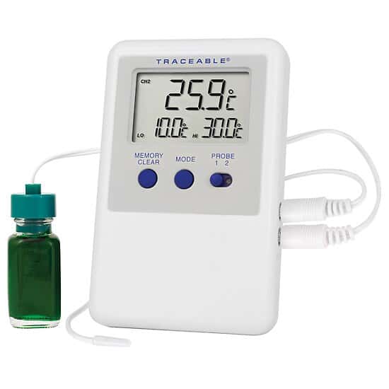 Traceable Ultra™ Refrigerator/Freezer Thermometer with Calibration; 1