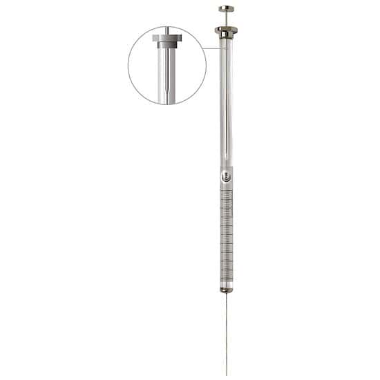 Trajan SGE Replacement Plunger, for 10 uL Gas Tight Syringe, Removable Bevel-Tip Needle, 0.47 mm OD