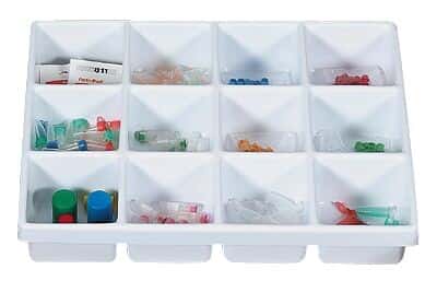 TrippNT 50055 12-Slot Drawer Organizer, 17.5