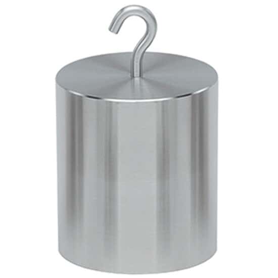 Troemner 12006-S 10 lb Class F Stainless Steel Hook Top Weight with No Cert
