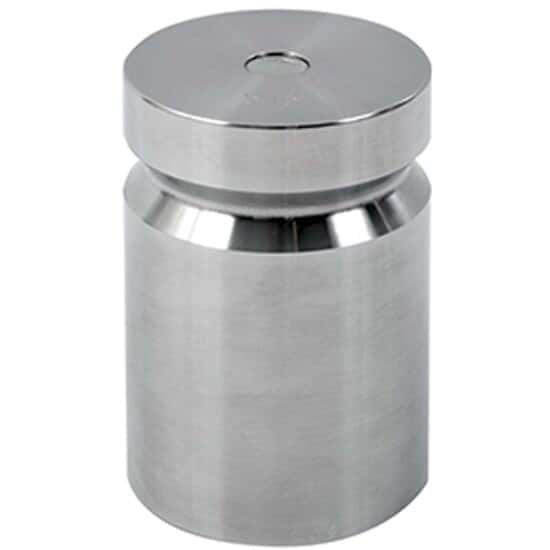Troemner 1203 5 lb Class 6 Stainless Steel Test Weight with No Certificate, Cylindrical with Groove